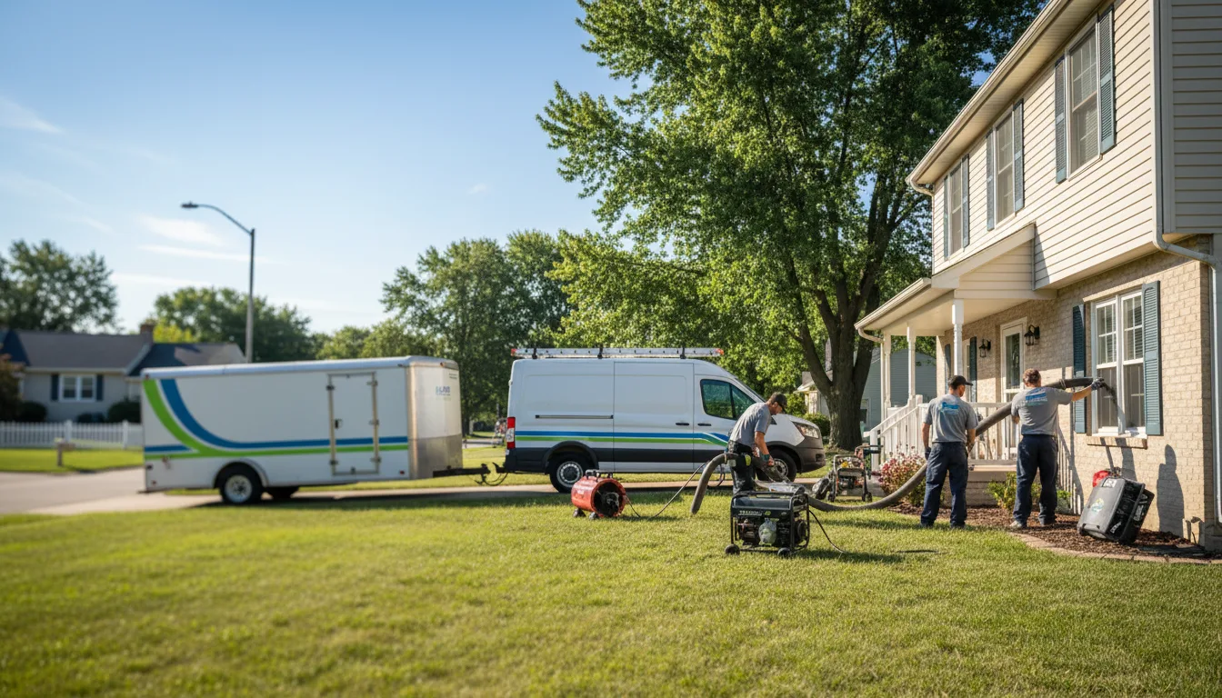 Flooded Basement Restoration And Cleanup With Repair in Inver Grove Heights, MN near me